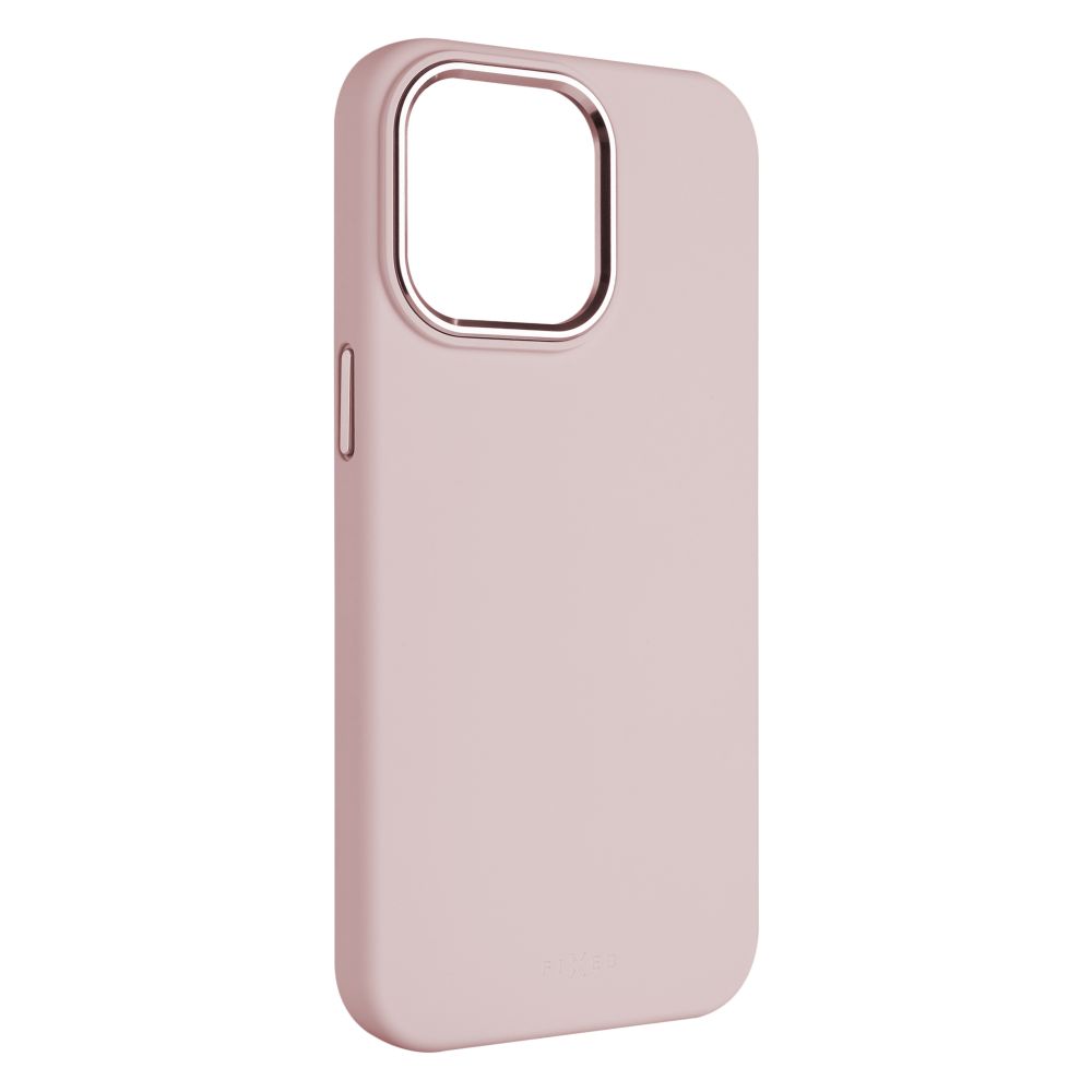 Levně Zadní kryt FIXED MagFlow s podporou MagSafe pro Apple iPhone 16 Pro, růžový