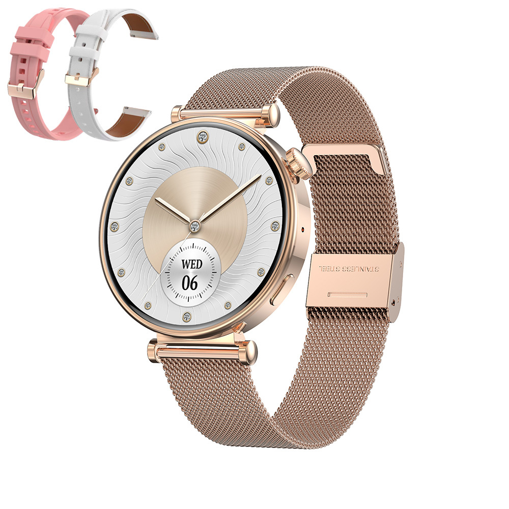 Levně Chytré hodinky Blavec W17 Amber HD AMOLED (SWW17-RG) rosegold + 2 řemínky