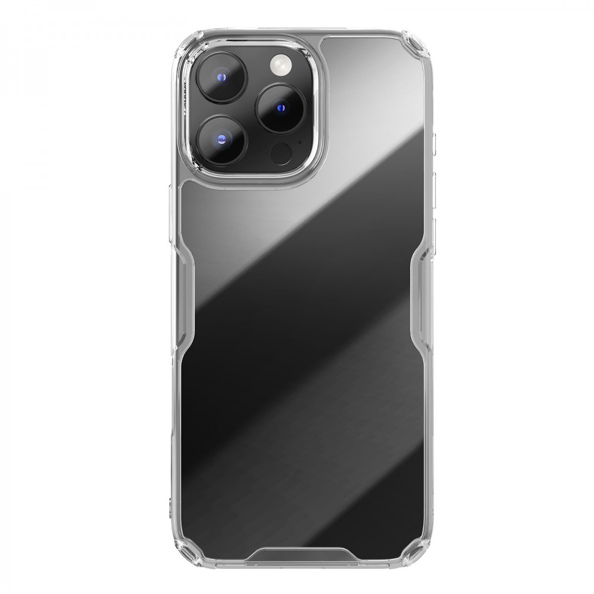 Levně Zadní kryt Nillkin Nature TPU PRO pro iPhone 16 Pro Max průhledný