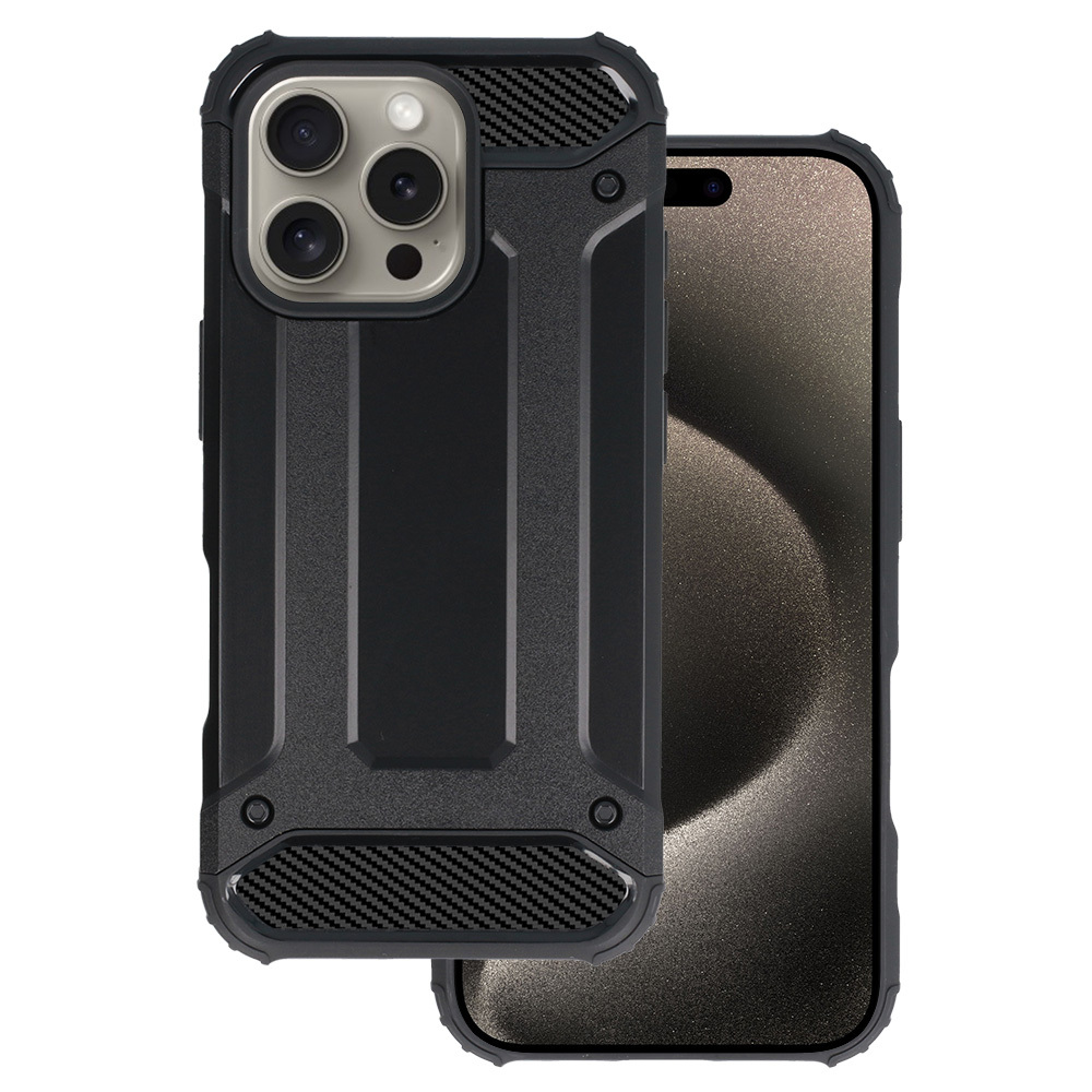 Levně Zadní kryt pro iPhone 16 Pro Panzer černý