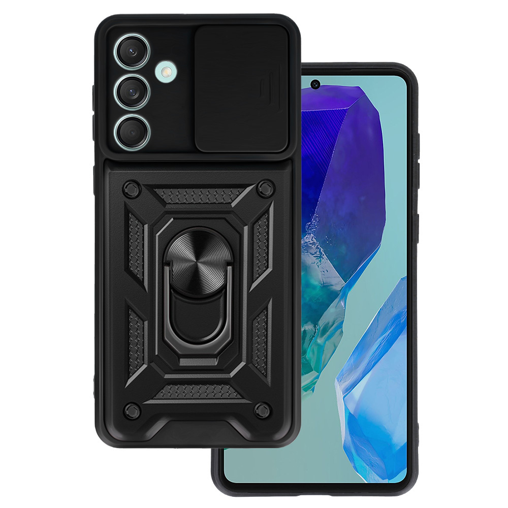 Levně Ultra odolný zadní kryt Armor Lens pro Samsung M55 5G černý