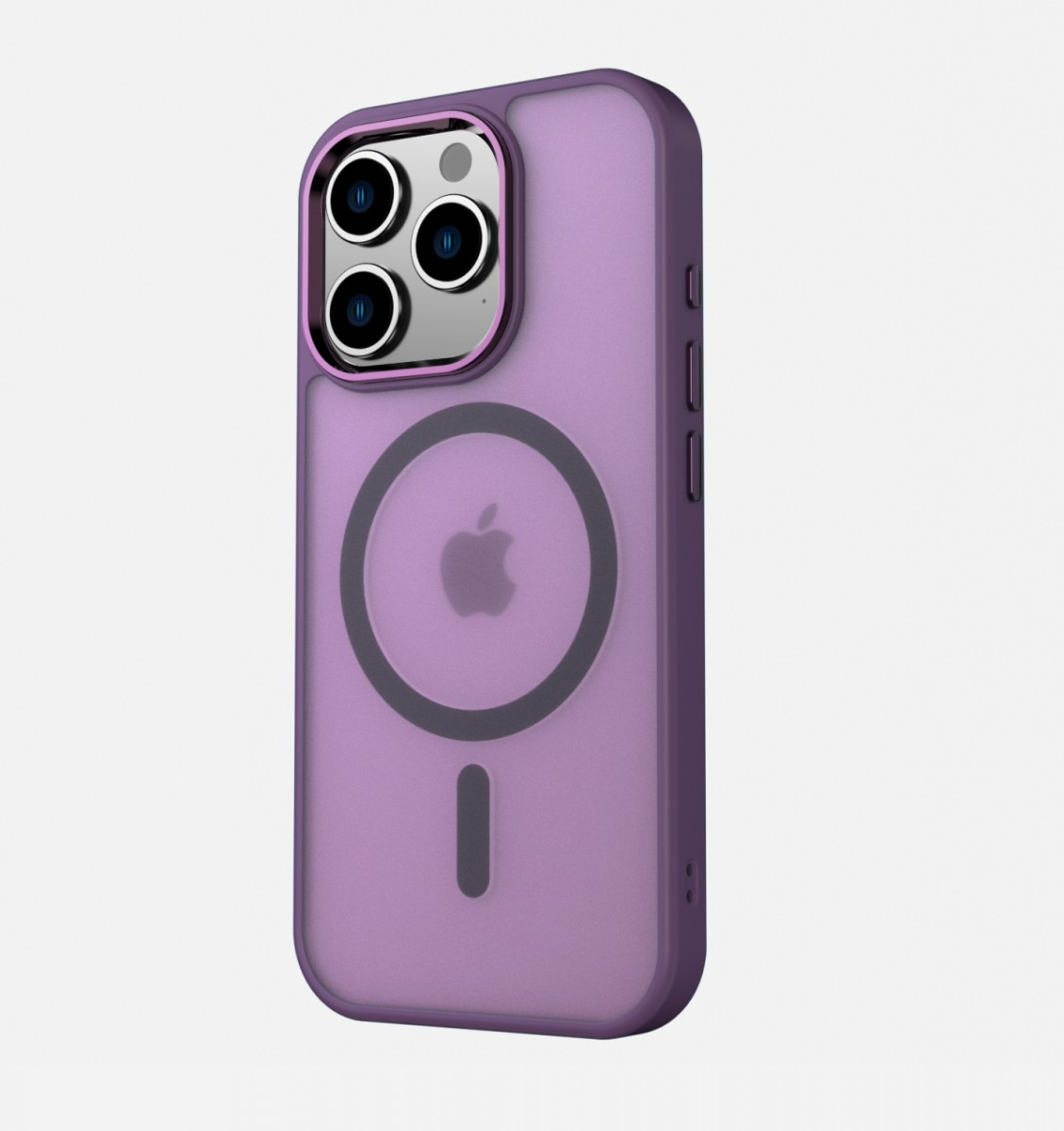 Levně Zadní kryt Swissten Magstick Flex pro iPhone 15 fialový
