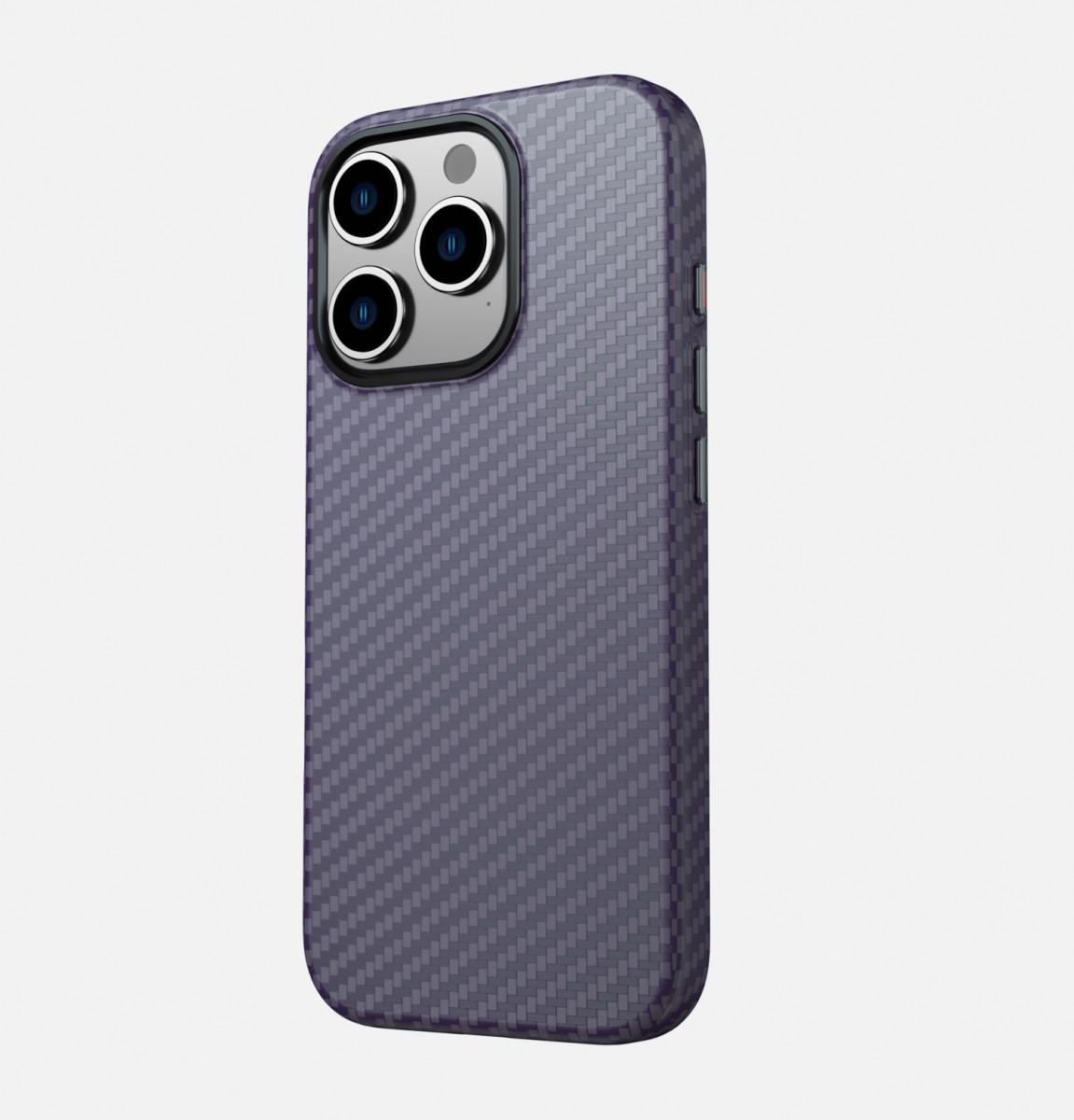 Levně Zadní kryt Swissten Magstick Shell pro iPhone 13 Pro Max fialový