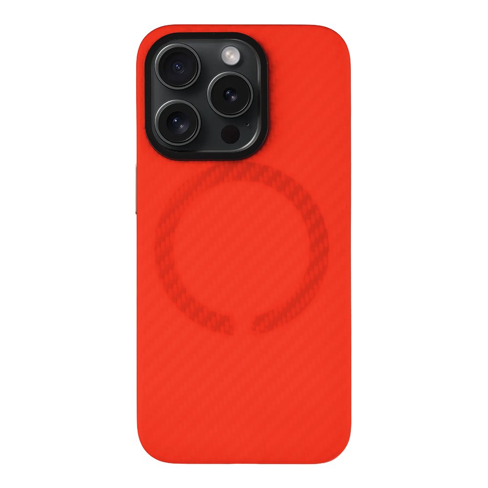 Levně Zadní kryt Tactical MagForce Aramid Bloody Mary Limited Edition pro Apple iPhone 15 Pro