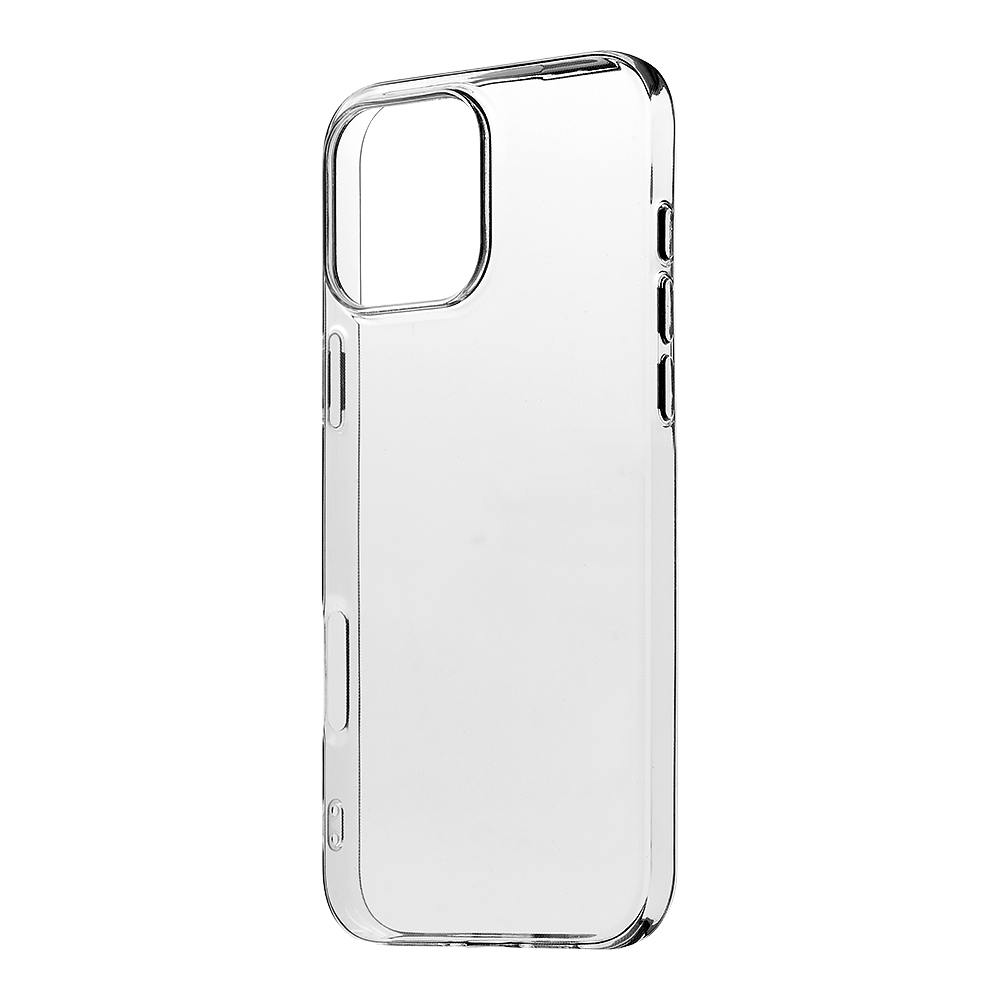 Levně Zadní kryt OBAL:ME TPU pro Apple iPhone 16 Pro Max Transparent