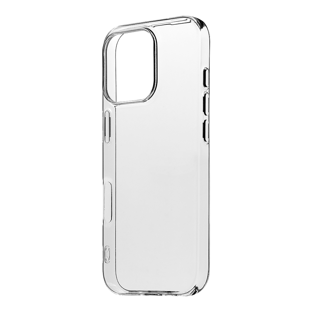 Levně Zadní kryt OBAL:ME TPU pro Apple iPhone 16 Pro Transparent
