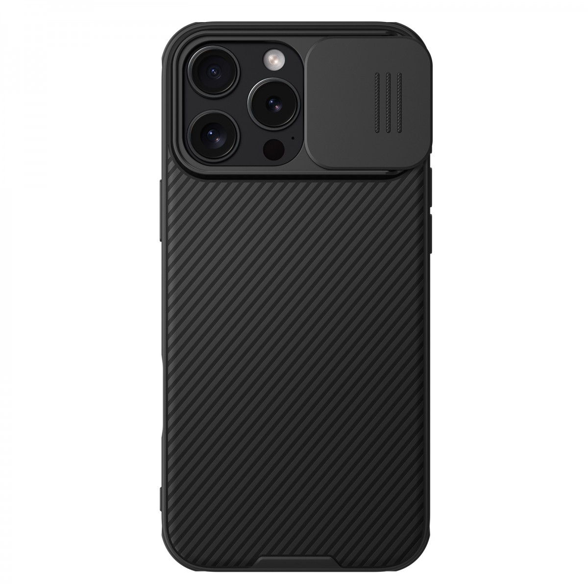 Levně Zadní kryt Nillkin CamShield PRO Magnetic pro Apple iPhone 16 Pro Max Black