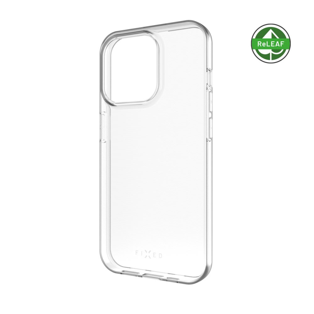 Levně TPU gelový kryt FIXED ReStory AntiUV pro Apple iPhone 15 Pro, čiré