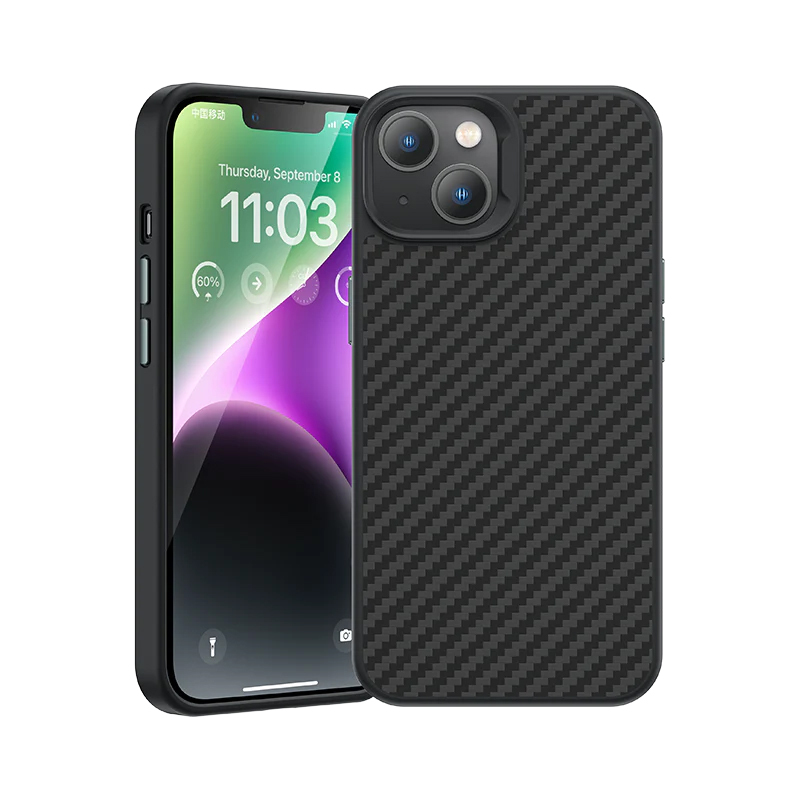 Levně Zadní kryt Benks Magnetic Hybrid Kevlar 1500D pro iPhone 14 Plus černý