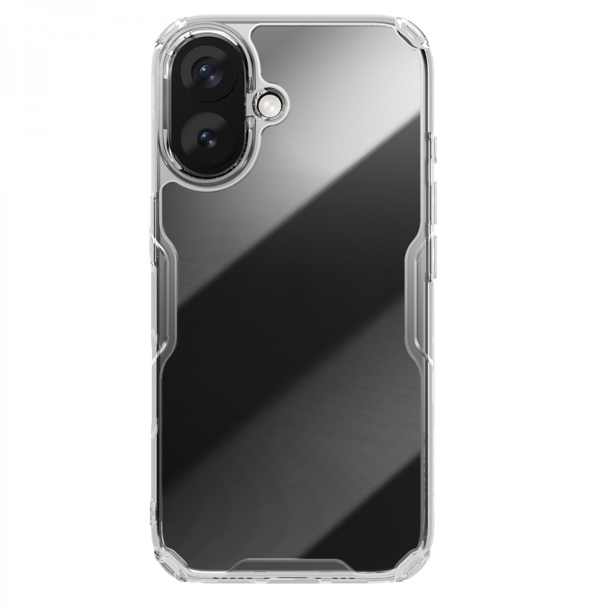 Levně Zadní kryt Nillkin Nature TPU PRO pro Apple iPhone 16 Transparent