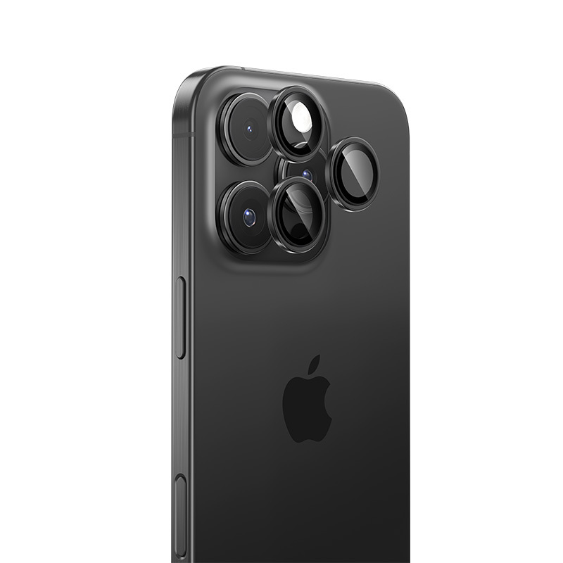 Levně Tvrzené sklo Benks Warrior Lens Protector na fotoaparát pro iPhone 16 Pro-16 Pro Max (čočka 3 kusy) stříbrná