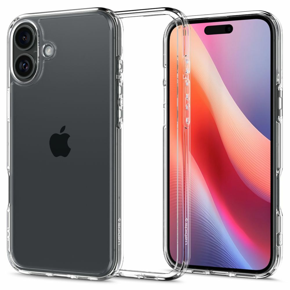 Levně Zadní kryt SPIGEN Ultra Hybrid ACS08069 pro iPhone 16 Plus - Crystal Clear