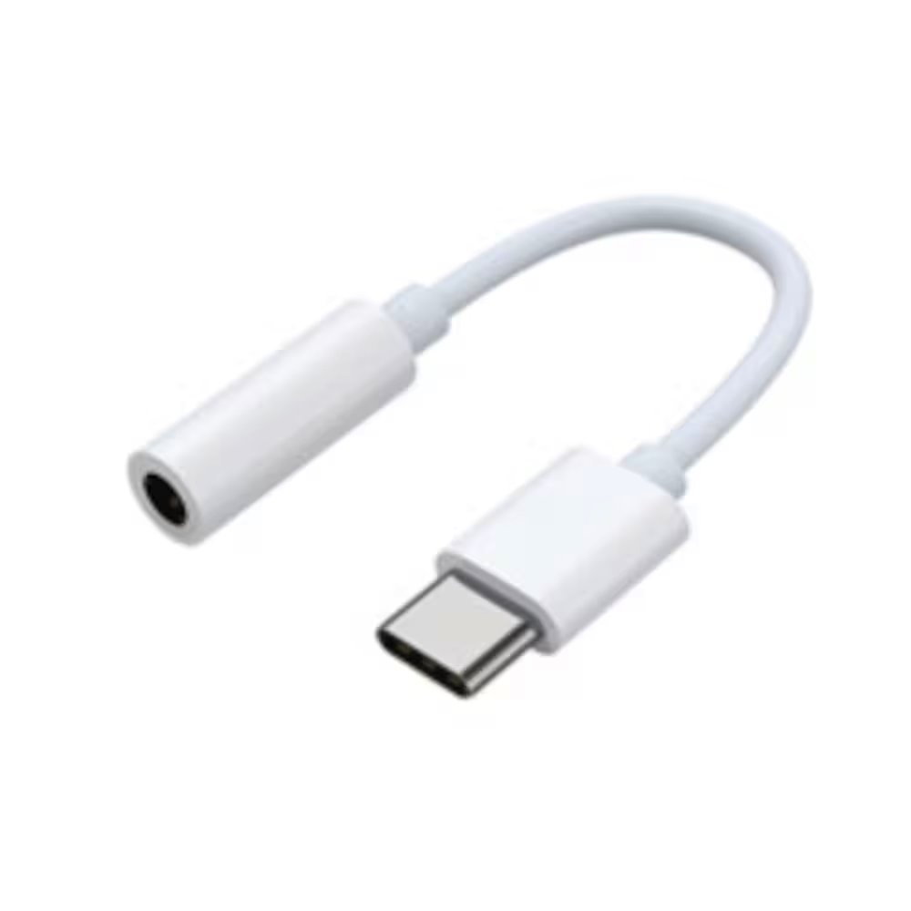 Levně Adaptér Samsung GP-TGU023AE USB-C - 3,5 mm jack bílý