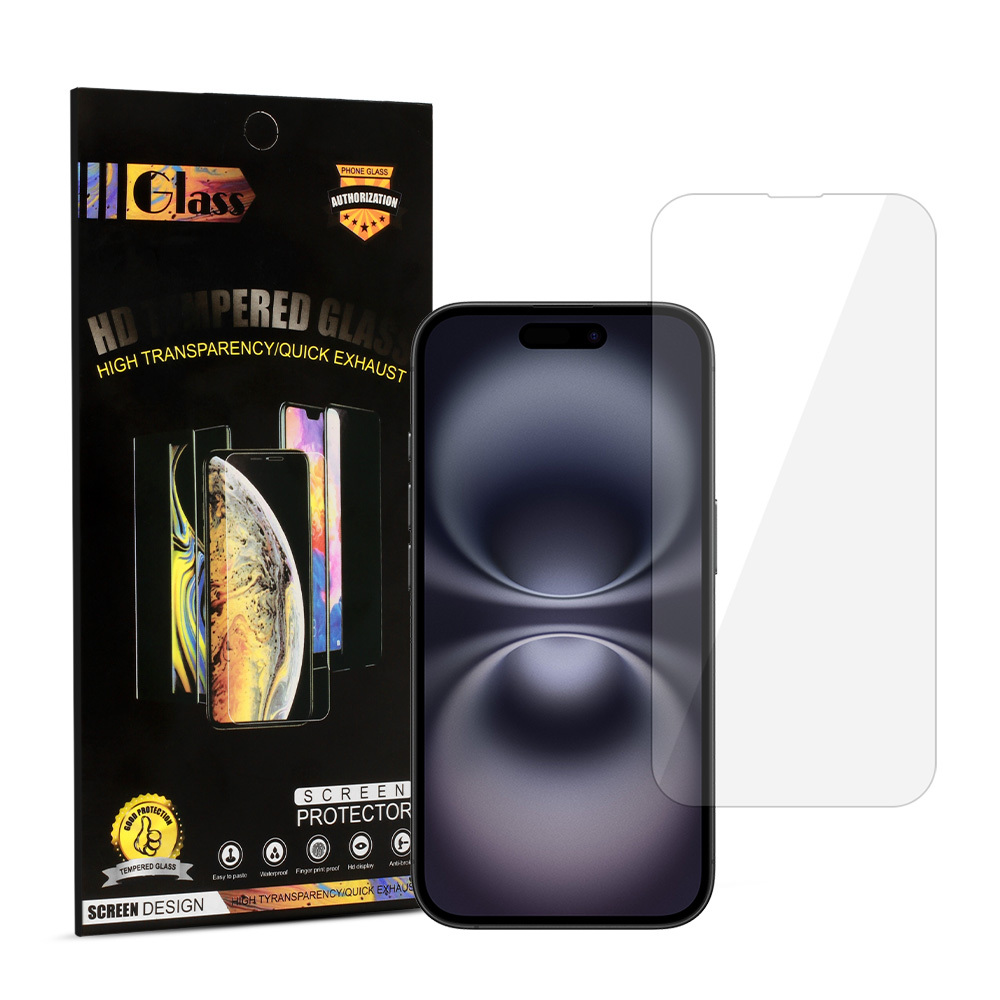 Levně Tvrzené sklo HARD 2,5D pro iPhone 16