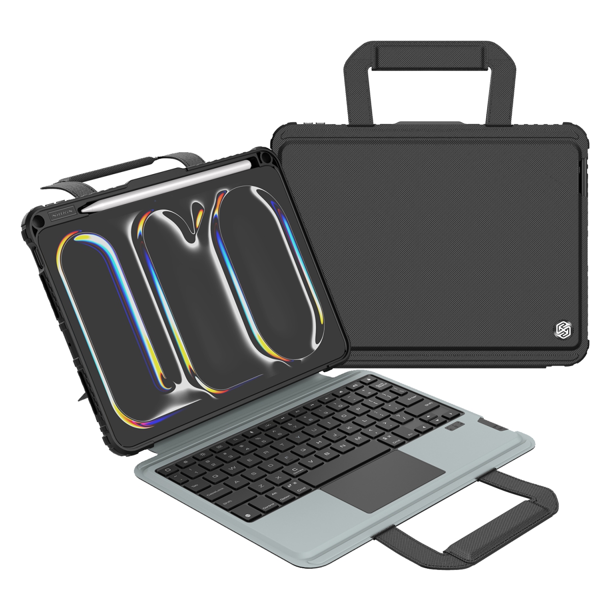 Levně Pouzdro Nillkin Bumper GO Keyboard (Backlit Version) pro iPad Pro 11 2024 Black