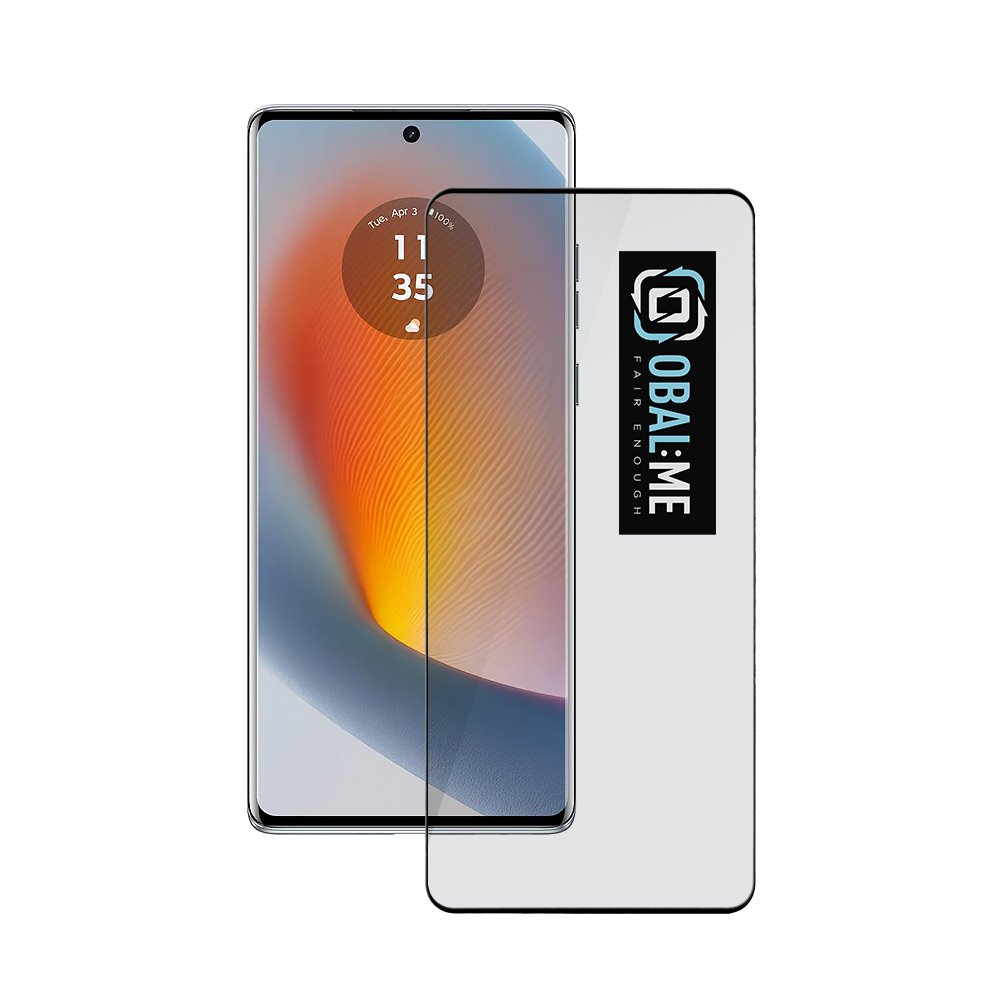 Levně Tvrzené sklo OBAL:ME 5D pro Motorola Edge 50 Fusion černé