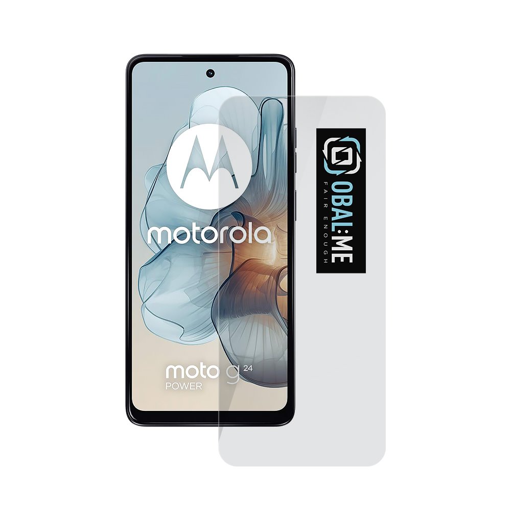 Levně Tvrzené sklo OBAL:ME 2.5D pro Motorola G04-G24 Power Clear
