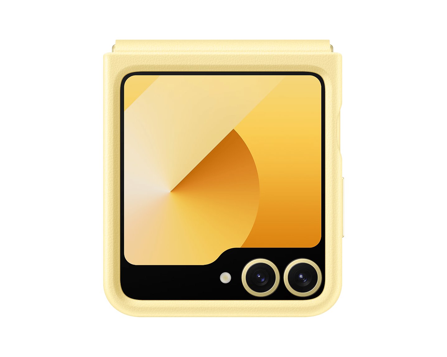 Levně Zadní kryt EF-VF741PYE Samsung KindSuit pro Galaxy Z Flip 6 Yellow