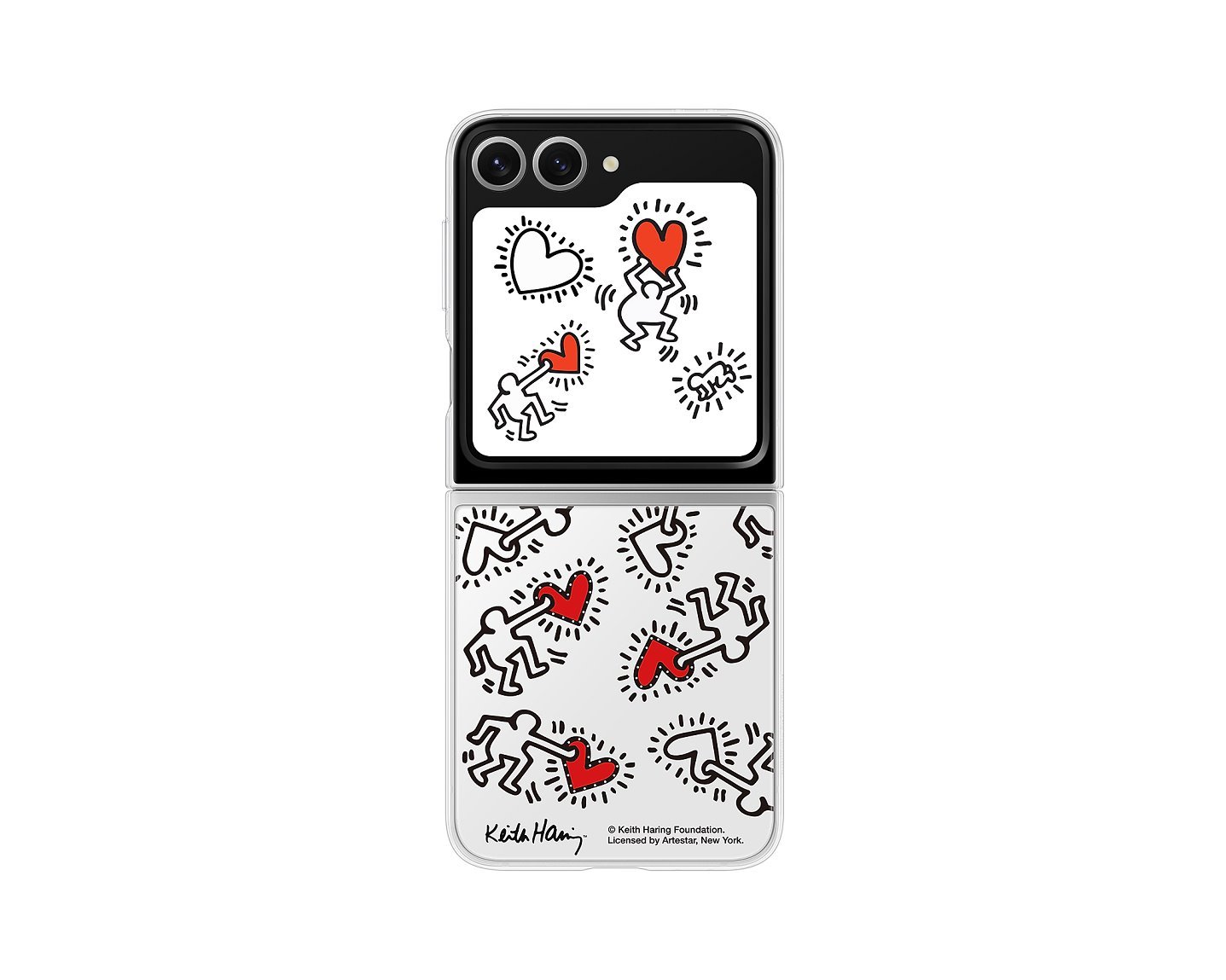 Levně Zadní kryt EF-ZF741CWE Samsung FlipSuit pro Galaxy Z Flip 6 White