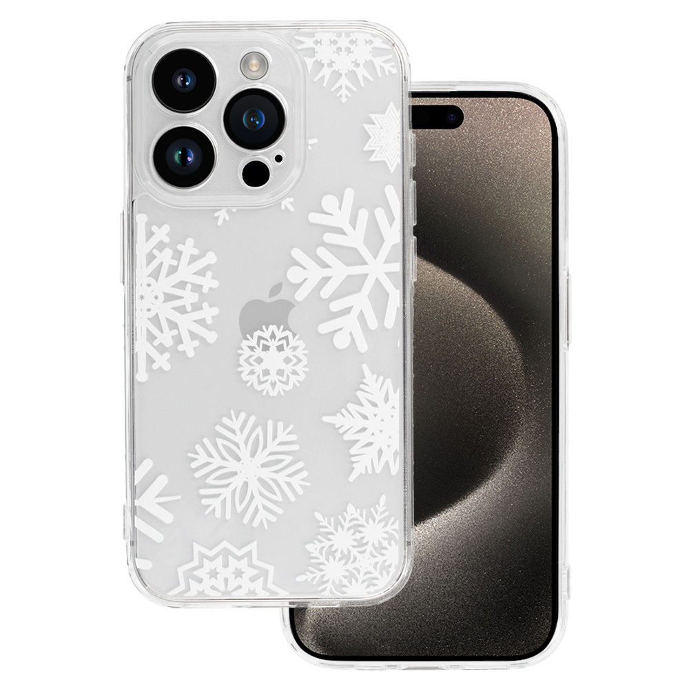 Levně Zadní kryt TEL PROTECT Christmas Clear iPhone 13 Design 4