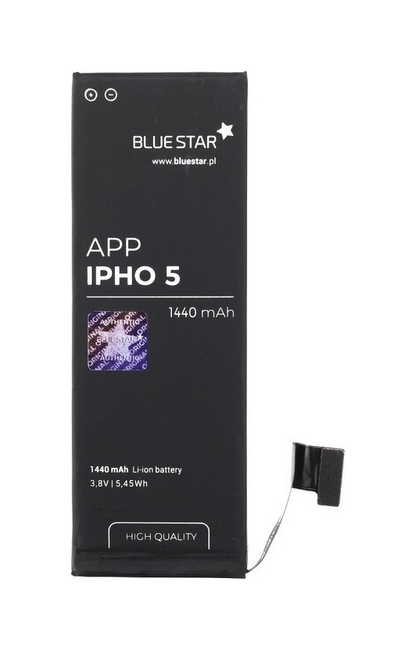Baterie Blue Star BTA-IP5 iPhone 5 1440mAh - neoriginální