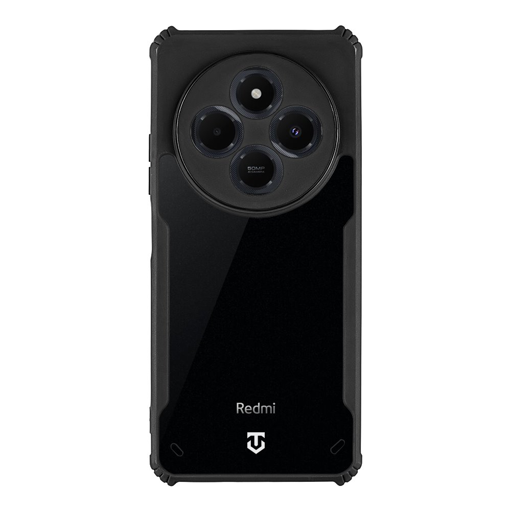 Levně Zadní kryt Tactical Quantum Stealth pro Xiaomi Redmi 14C 4G-Poco C75 Clear/Black