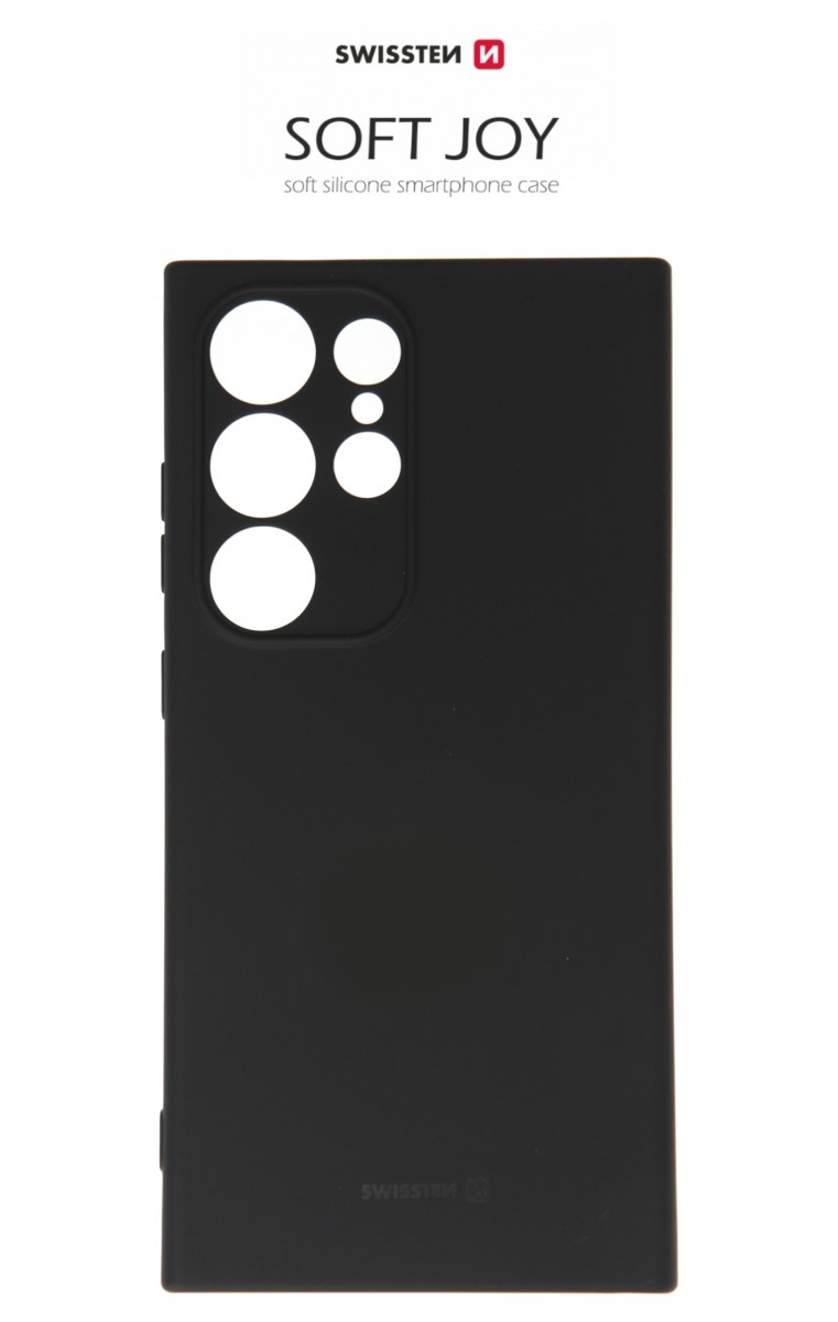 Levně Zadní kryt Swissten Soft Joy pro Samsung Galaxy S25 Ultra 5G černý