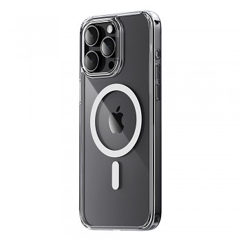 Zadní kryt Rock Crystal Series Magnetic pro iPhone 16 Pro transparentní