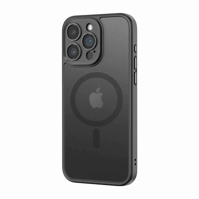 Levně Zadní kryt Rock Guard Touch Matte Series Magnetic pro iPhone 15 Plus černý
