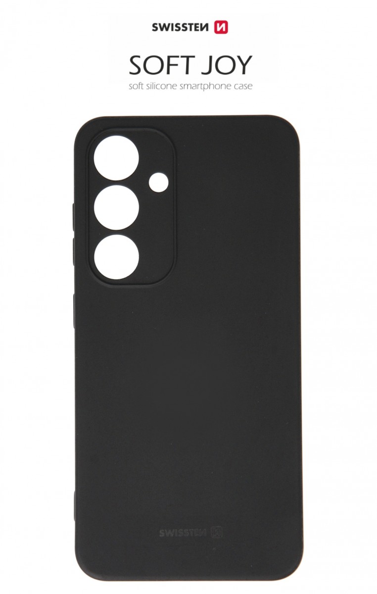 Levně Zadní kryt Swissten Soft Joy pro Samsung A16 5G černý