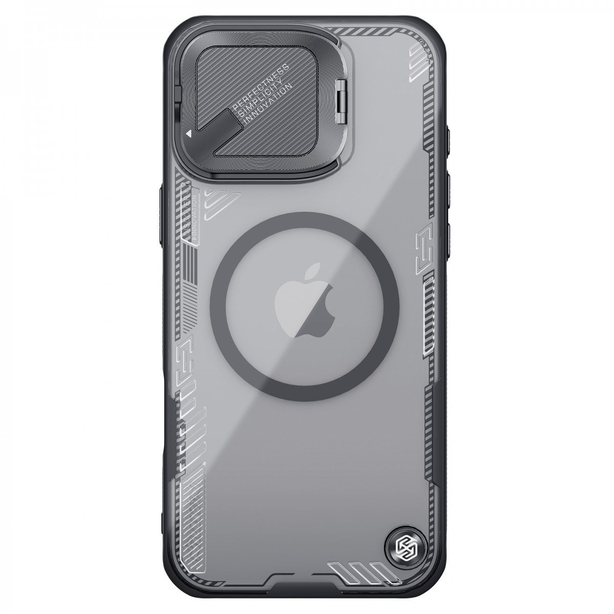 Levně Zadní kryt Nillkin Iceblade Prop Magnetic pro Apple iPhone 16 Pro Black