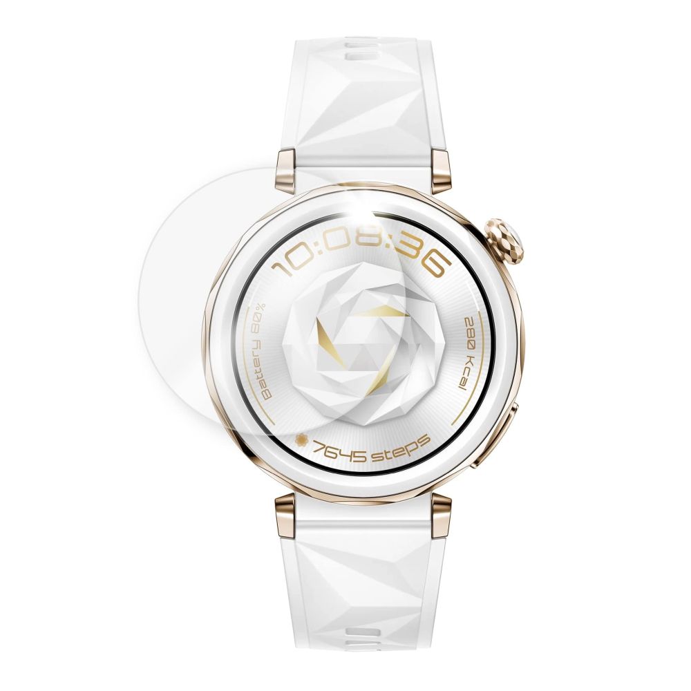 Levně Ochranné tvrzené sklo FIXED pro smartwatch Huawei GT 5 Pro 42mm, 2 ks v balení, čiré