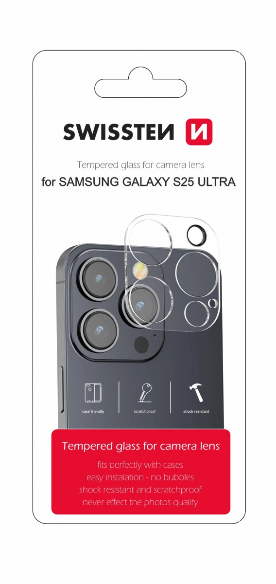 Levně Ochranné sklo Swissten na čočky fotoaparátu pro Samsung S25 Ultra