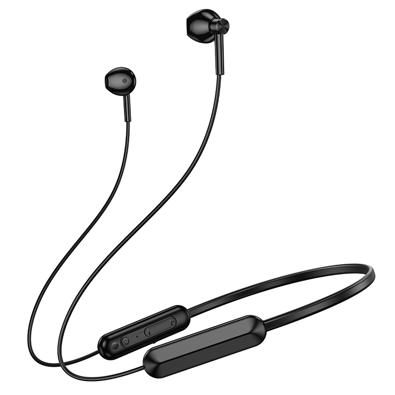 Levně Bezdrátová sportovní sluchátka Borofone BE70 Light bluetooth černá