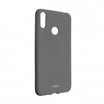 Zadní pogumovaný kryt FIXED Story pro Huawei Y7 (2019), šedý