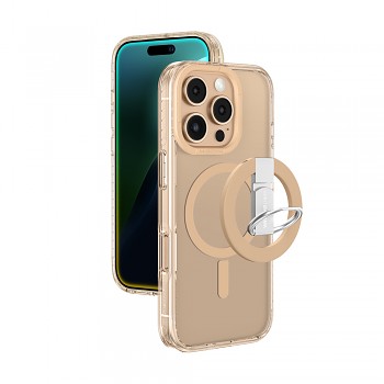 Zadní kryt Amazing Thing Titan Pro Mag Ring Grip 10FT IP166.3PTRRG pro iPhone 16 Pro rose gold