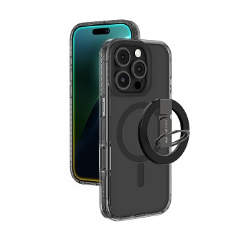 Zadní kryt Amazing Thing Titan Pro Mag Ring Grip 10FT IP166.9PTRBK pro iPhone 16 Pro Max black