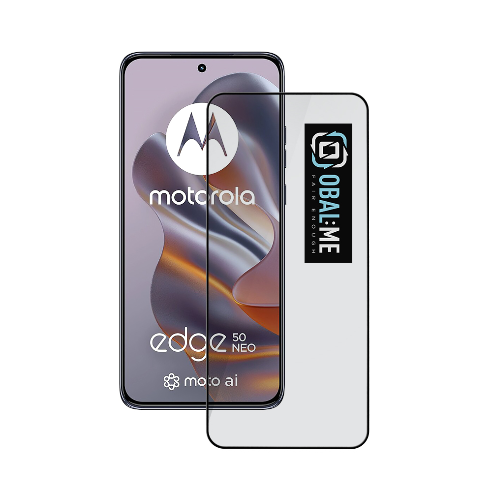 Levně Tvrzené sklo OBAL:ME 5D pro Motorola Edge 50 Neo Black