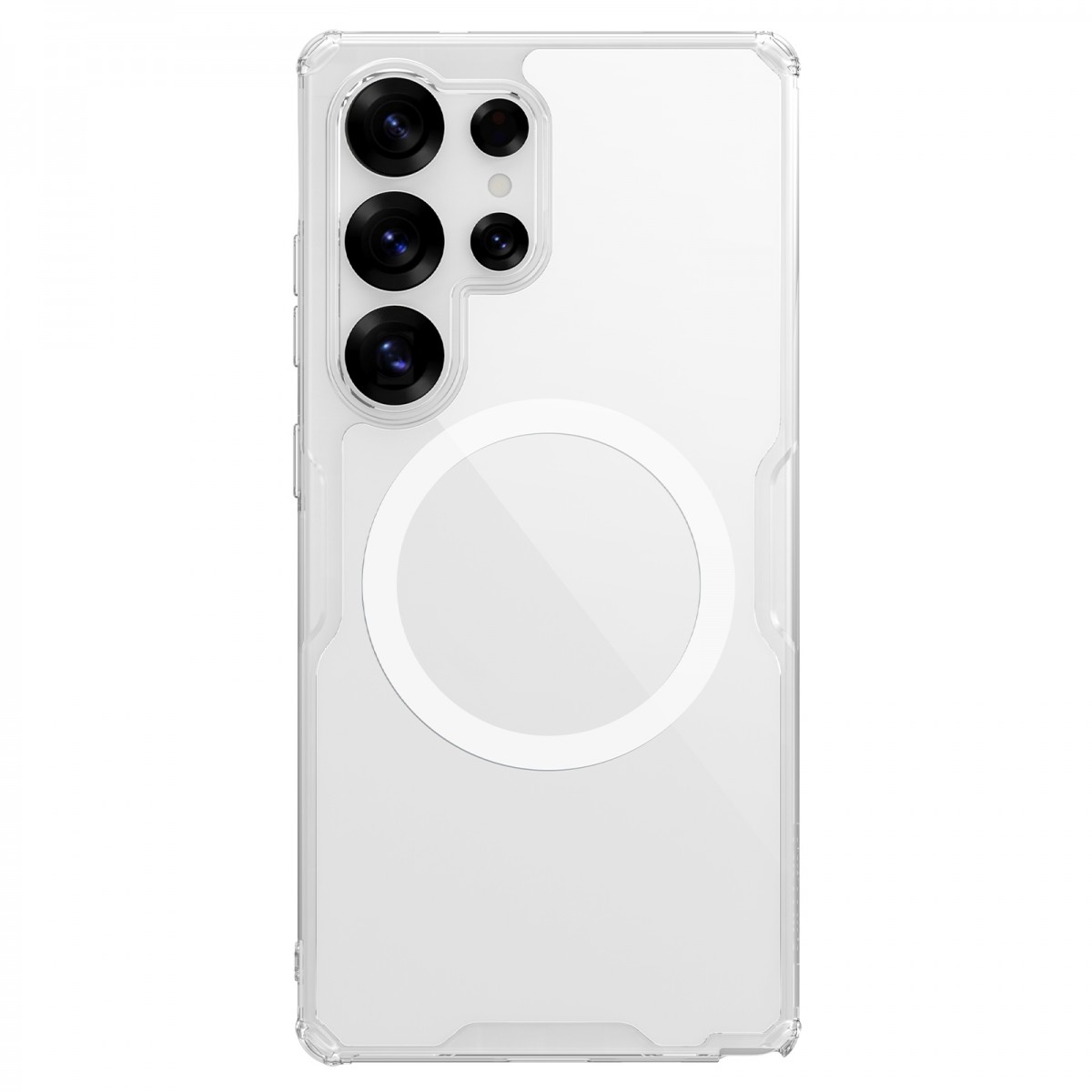 Levně Zadní kryt Nillkin Nature TPU PRO Magnetic pro Samsung Galaxy S25 Ultra Transparent