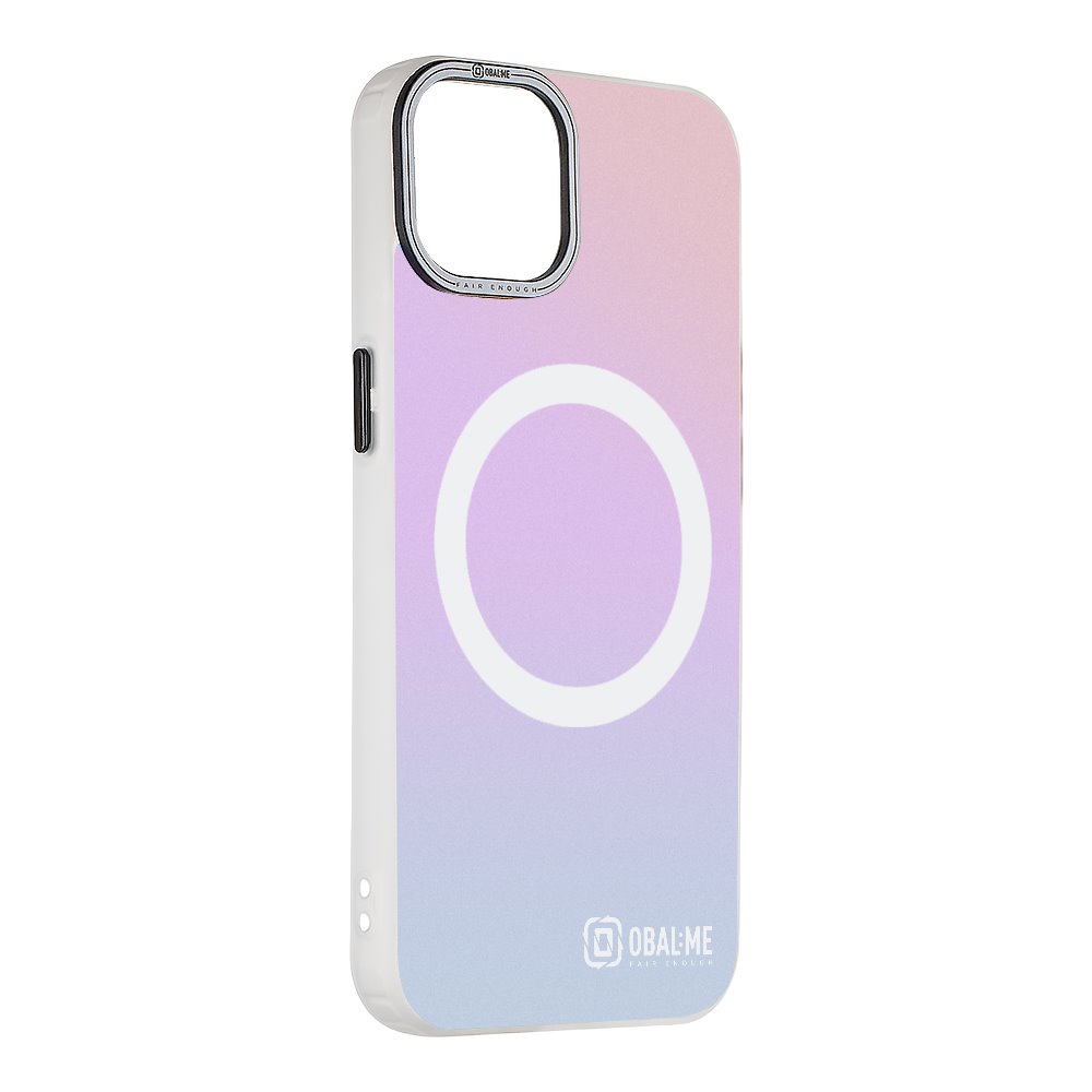Levně Zadní kryt OBAL:ME HoloMag pro Apple iPhone 14 White