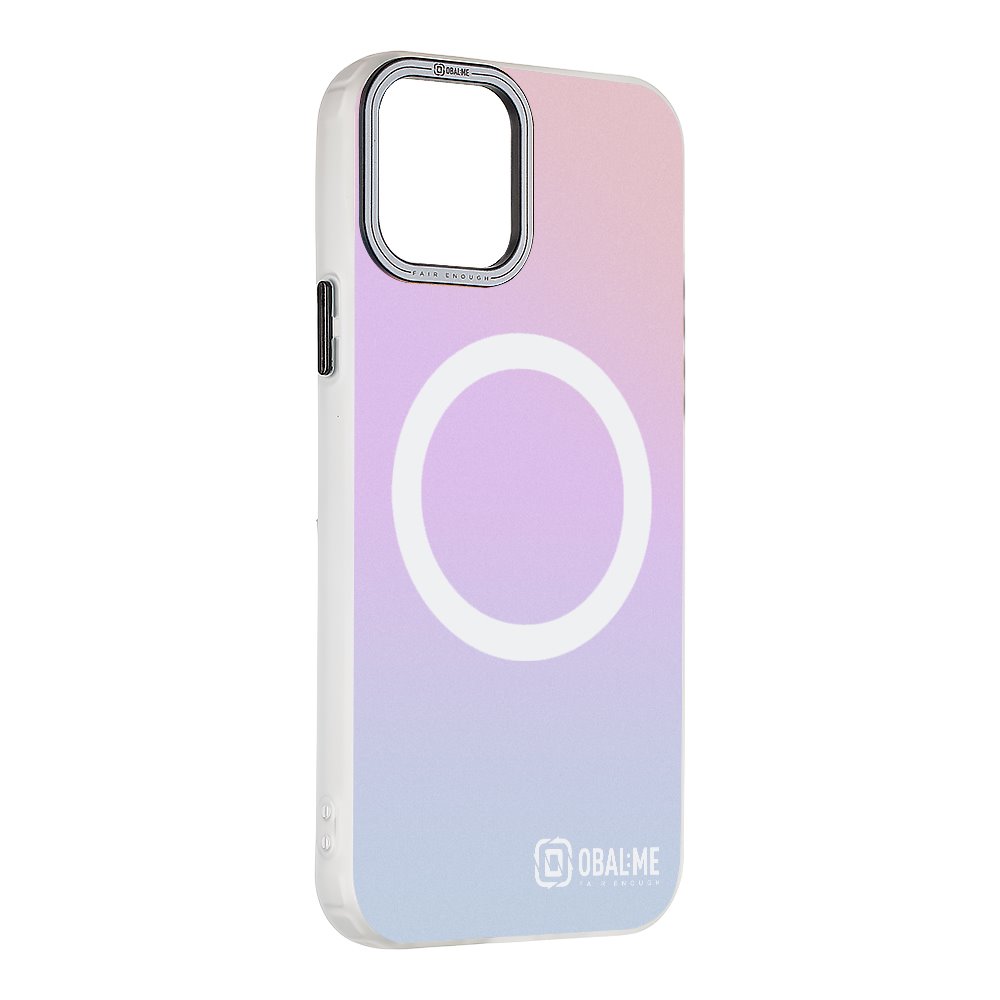 Levně Zadní kryt OBAL:ME HoloMag pro Apple iPhone 12-12 Pro White