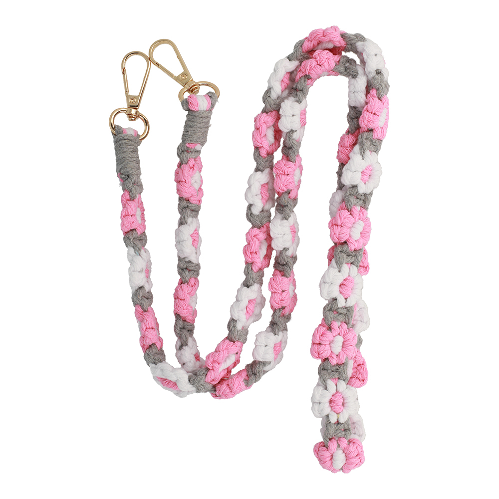Levně Šňůrka na mobil Crochet flower GC-R04