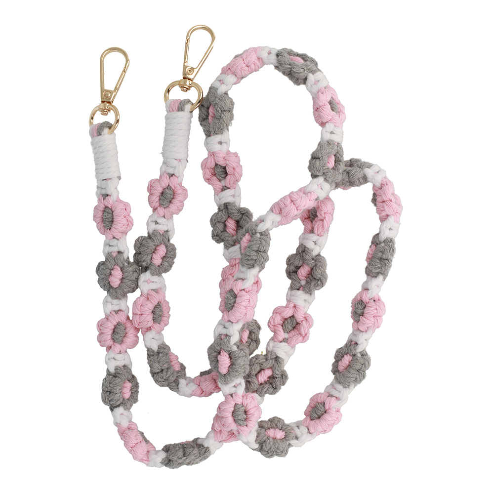Levně Šňůrka na mobil Crochet flower GC-R08