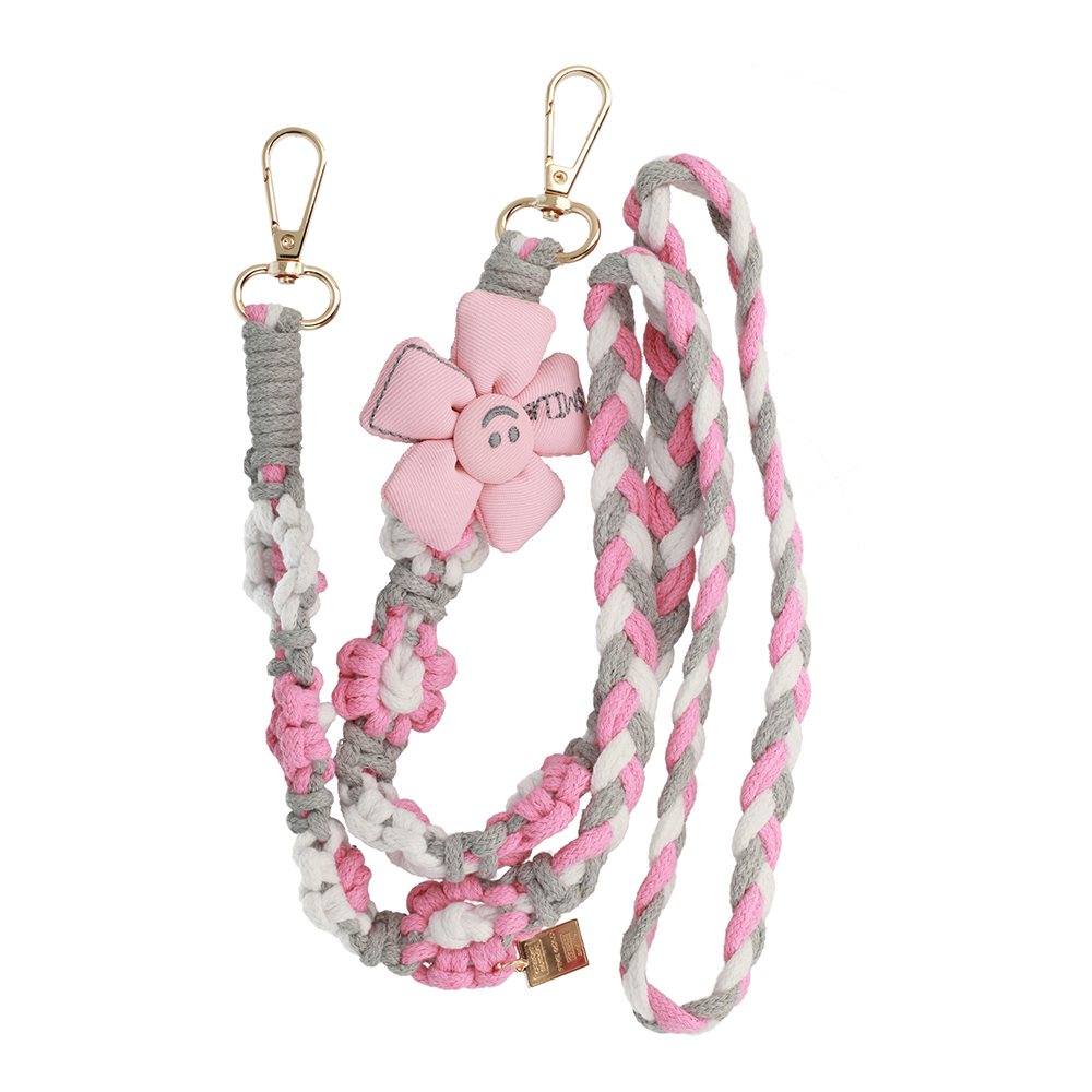 Levně Šňůrka na mobil Crochet flower GC-SR04