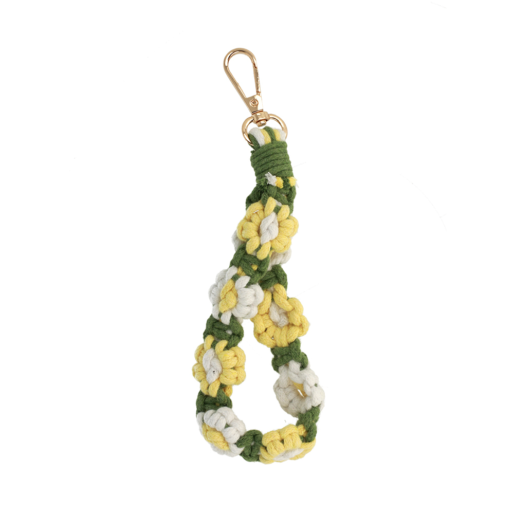 Levně Šňůrka na mobil Crochet flower GC-HR15