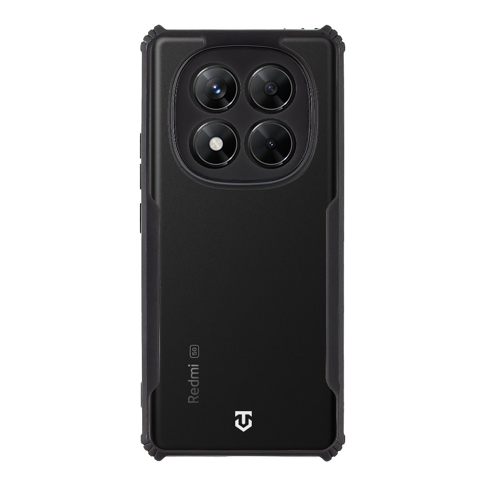Levně Zadní kryt Tactical Quantum Stealth pro Xiaomi Redmi Note 14 Pro 5G Clear-Black