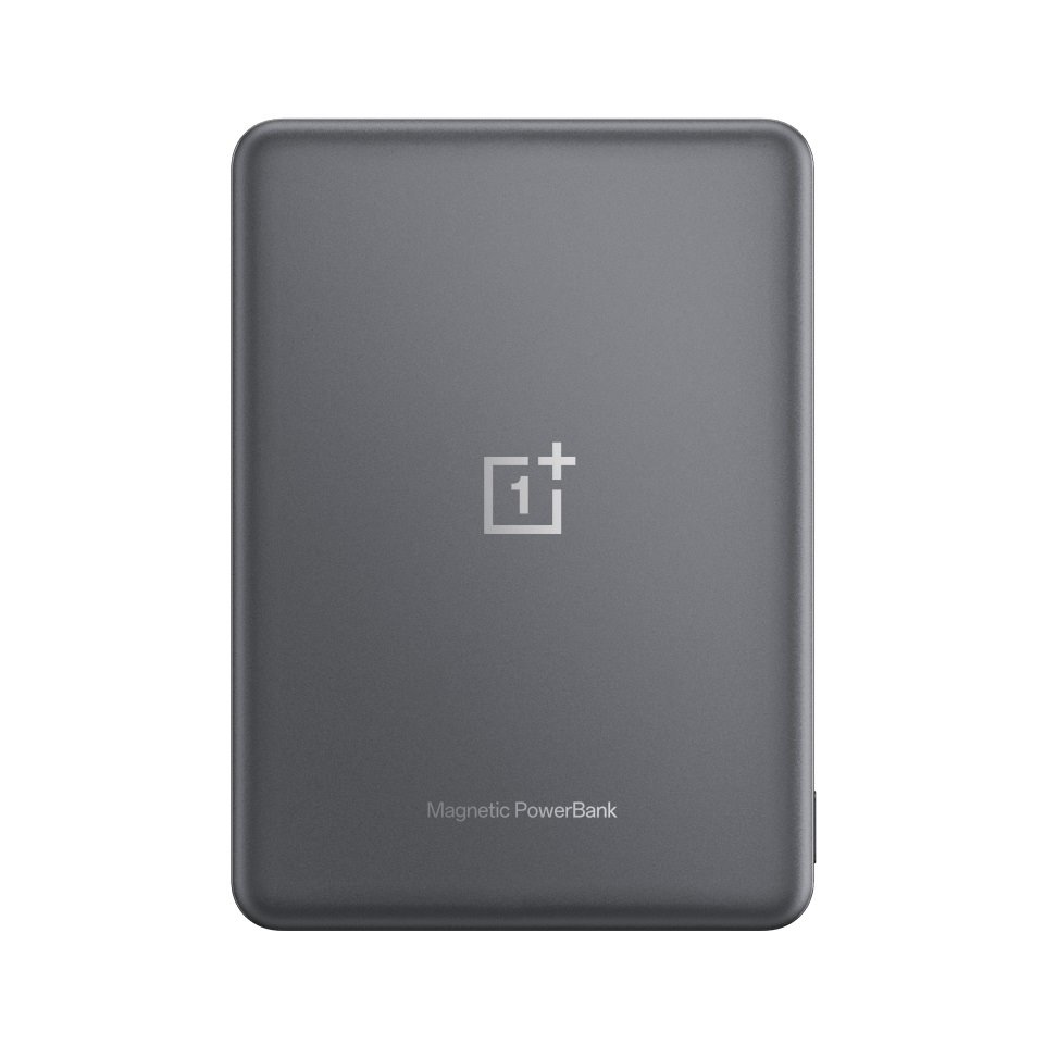 Levně Magnetická powerbanka OnePlus Slim 5000mAh Silver Grey