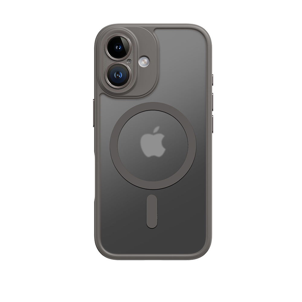 Levně Zadní kryt Rock Guard Touch Matte Series Magnetic pro iPhone 16 šedý