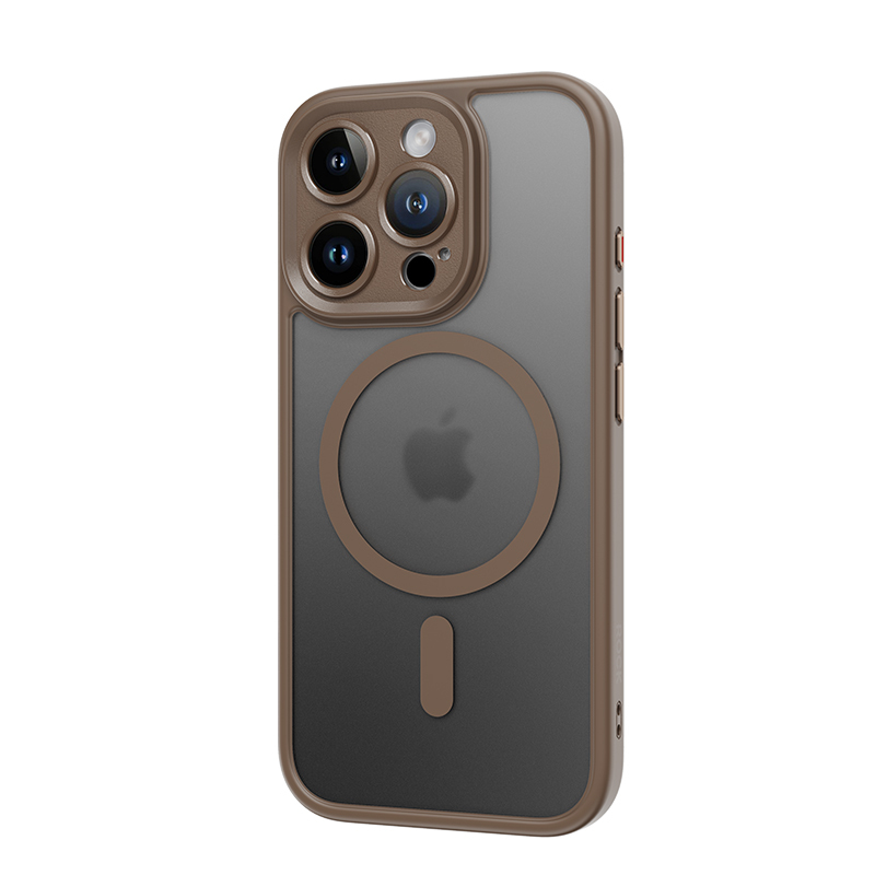Levně Zadní kryt Rock Guard Touch Matte Series Magnetic pro iPhone 16 Pro zlatý