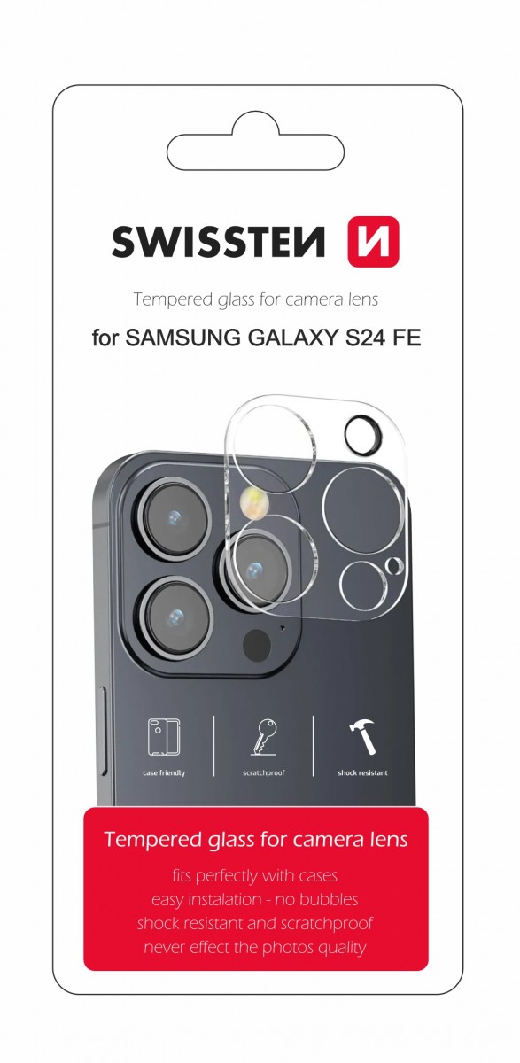Levně Ochranné sklo Swissten na čočky fotoaparátu pro Samsung S24 FE